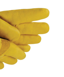 Guantes de Trabajo de Cuero Resistentes para Invierno, para Hombre, Aislantes, con Forro Polar para Clima Frío, Muñequera Elástica Térmica, Impermeables y Antideslizantes - Product Image 3