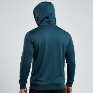Fabricant de sweats à capuche personnalisés pour le sport, sweats à capuche zippés en polyester pour l'entraînement - Product Image 4