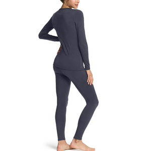 Conjunto de Pijama Térmico de Algodón Transpirable para Mujer, Diseño Nuevo, Cálido e Íntimo - Product Image 2