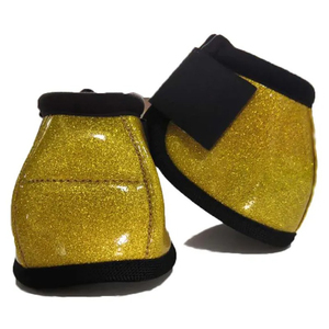 Protège-pattes d'équitation haute performance, imperméables, en polyester teddy pour un confort et une protection optimale. - Product Image 3