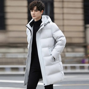 Curry Sports High Quality <b>Men's</b> <b>Long</b> Windproof Casual <b>Puffer</b> Jacket Winter Warm Thick Polyester Fiber <b>Coat</b> - Product Image 2