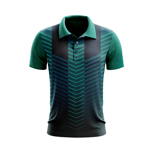 Camisetas de Manga Corta para Hombre, Tejidas, Estampadas, 100% Poliéster, de Alta Calidad, con Cuello Personalizado, Casuales y Transpirables - Product Image 1