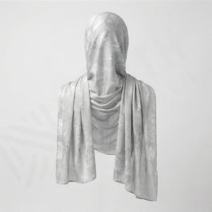 El Mejor Abaya Musulmán Personalizado con Estampado Floral y Pañuelo a Juego, Conjunto de Ropa Islámica, Nuevo Conjunto Abierto de Hiyab para Ramadán - Product Image 2