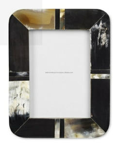 High Quality <b>Vintage</b> Antique Wood <b>Picture</b> <b>Frames</b> Simple and Stylish Horn Decorated Wall <b>Frames</b> Handmade for Wall Decoration - Product Image 4