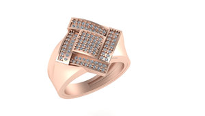 Men's Children's Custom 925 <b>Silver</b> Gold Plated Fine Ring Classic Wedding Band Pave Setting Lab Grown Diamond Birthday Gift Idea - Product Image 6