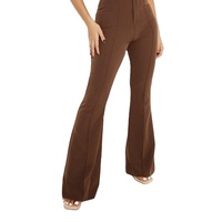 Pantalons de qualité supérieure, respirants, imperméables, à bords finis, pour femmes, taille plus, très demandés, fabrication haut de gamme, pantalons évasés pour femmes