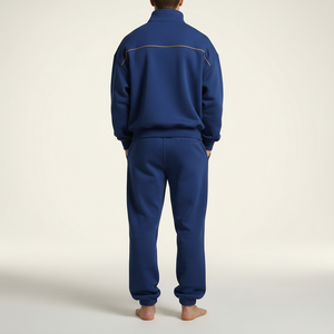 Conjunto Deportivo 100% Algodón Unisex, Ropa Deportiva Urbana, Traje Jogger, Etiqueta Privada Personalizada de Fábrica - Product Image 2