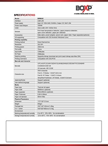 BR80UW <b>Receipt</b> <b>Printer</b> - Product Image 5