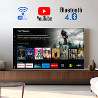 Smart TV sin Bisel de 32"-85" 4K 2K UHD FHD HD Android 14 15 16 Google 5.0 LCD/LED BOE Grado A en Oferta WiFi TV para Hogar y Hotel