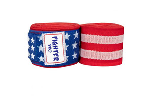 ผ้าพันมือสำหรับชกมวย Fighter Bro Cotton สีแดง ทนทาน เหมาะสำหรับการฝึกซ้อมทุกฤดูกาล - Product Image 2