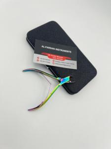 Rainbow Multi Color Professional Cuticle Nipper <b>Tool</b> For Manicure Pedicure Toe <b>Nail</b> Cleaning Custom Jaw Size Stainless Steel - Product Image 2
