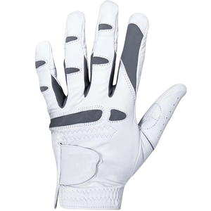 Gants de golf personnalisés GEO BROTHERS, cuir véritable de haute qualité, usage professionnel, taille personnalisée pour hommes, best-seller, mains gauche et droite - Product Image 1