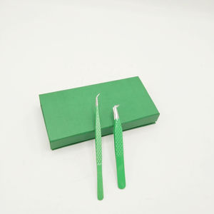 Herramientas para extensión de pestañas, pinzas de precisión para pestañas, herramientas para salón de belleza, pinzas para extensión de pestañas, pinzas para pestañas con logo personalizado - Product Image 4