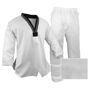 Prix de gros, uniforme de taekwondo unisexe de haute qualité, respirant à l'avant, séchage rapide, vente directe d'usine, durable, en coton personnalisé, tout compris - Product Image 3