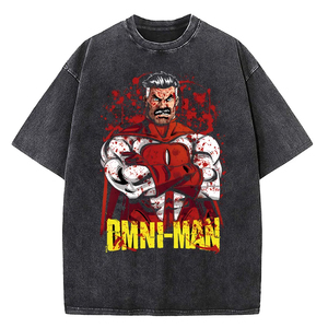 เสื้อยืดโอเวอร์ไซส์สตรีทแวร์แบบสั่งทำ OEM ลายปลาญี่ปุ่น ผ้าฝ้ายทรงหลวม ผลิตโดยผู้ผลิต - Product Image 5