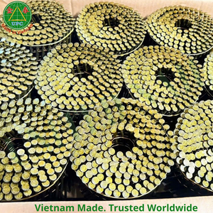 Industrial 1-1/4" X 0.083 Pallet Wire Coil <b>Nails</b> 14000pcs Zinc Yellow-Chromate Plated Screw/Ring/Smooth Shank Factory Price - Product Image 6