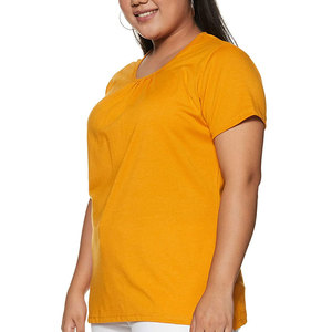 Últimos Diseños de Camisetas para Mujer, Alta Calidad, Transpirables, Cómodas, de Verano, 100% Algodón, Antiarrugas, Antibolitas, Gran Venta - Product Image 3