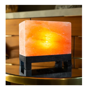 Lampe de sel de l'Himalaya sculptée à la main IMPEX PAKISTAN, artisanat naturel, éclairage et décoration d'intérieur, cadeau d'anniversaire - Product Image 3