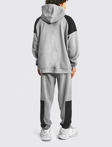 Survêtements délavés à l'acide survêtement personnalisé personnalisé pour hommes dernière conception OEM 2022 survêtements Slim Fit pour hommes Hip Hop sur mesure Jogging survêtement impression bouffée surdimensionné Streetwe - Product Image 2