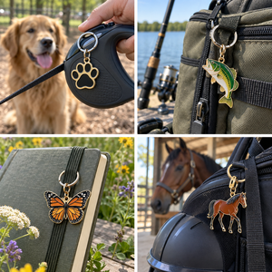 Custom Promotional <b>Keychain</b> Logo <b>Personalized</b> Corporate Giveaway for Brands Campaigns and Events - Product Image 3