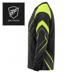 Maillot de motocross MX personnalisé, vêtements de sport pour moto, maillot de motocross MX avec matériau en polyester durable, évacuation de l'humidité - Product Image 3