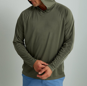 เสื้อฮู้ดดี้ตกปลาพิมพ์ลายตามสั่ง แขนยาว แห้งเร็ว UPF 50 สำหรับผู้ชาย - Product Image 3