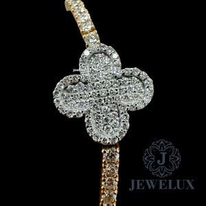 Pulsera de Diamantes de Alta Calidad para Mujer con Piedras Brillantes Elegantes a Precio de Exportación - Product Image 4