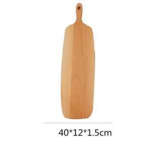 Tabla Redonda de Madera de Acacia con Asa, Tabla para Pizza, Tabla para Quesos, Tabla para Charcutería, Tabla de Cocina - Product Image 3