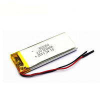 Prix de gros batterie Lipo 3.7v 500 Mah pour l'électronique grand public modèle de cellule de poche 502050 3.7v 500 mah batterie Li polymère