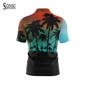 Custom Printed Sublimated Reversible Plus Size <b>Bowling</b> Jerseys Cheap Team Shirts OEM Logo Polyester - Product Image 6