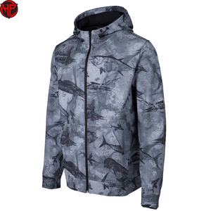 Veste de randonnée imperméable coupe-vent respirante unisexe avec col montant et fermeture éclair pour toutes les saisons - Product Image 5