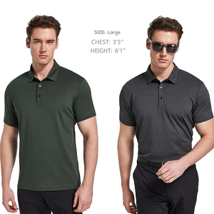 Polo de Alto Rendimiento para Hombre, Secado Rápido, Transpirable, Deportivo, con Logotipo Personalizado, Ropa de Golf al por Mayor, EE. UU. - Product Image 3