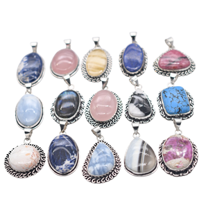 25 Pièces en Gros Collier Pendentif Chrétien Vintage en Laiton Plaqué Argent 925, Sertissage Massif, Assortiment Varié, Anniversaire - Product Image 6