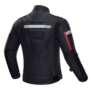 Hot Sale Breathable Men <b>Motorcycle</b> Riding <b>Jacket</b> Waterproof Windproof Motorbike With Reflective Strips All Season Wear - Product Image 4