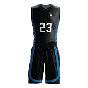 Maillot de basketball personnalisé par sublimation à faible MOQ, 100 % polyester, séchage rapide, respirant, sans manches, pour hommes adultes, lot en gros - Product Image 1