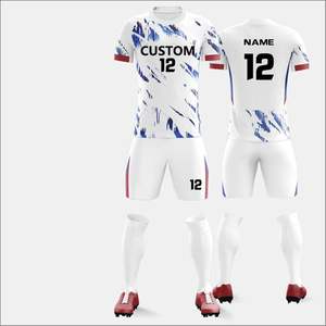 ชุดฟุตบอลแฟชั่นทันสมัย จัดส่งรวดเร็ว ราคาถูก คุณภาพสูงสุด ผลิตจากโพลีเอสเตอร์ 100% สำหรับฤดูร้อน - Product Image 3