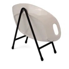 Metal Bowl With Handle Lightweight Design For Camping Food Serving Home <b>Decor</b> - Product Image 3