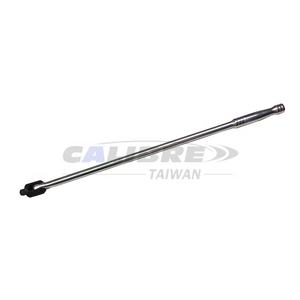 TAIWAN CALIBRE 1/2" Dr. X 24" Length Black Head CRV Material Flexible Head Extension <b>Breaker</b> <b>Bar</b>-DIY Metric OEM 6 Month Warranty - Product Image 1