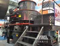 Concasseur à impact à axe vertical JY6X1380 - Machine de fabrication de sable 601-1125t/h pour granit et calcaire