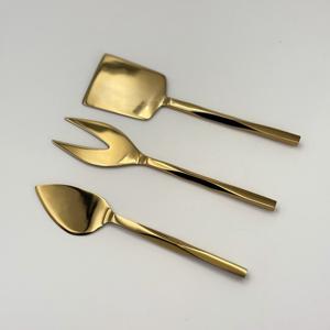 Ensemble de couteaux à fromage en acier inoxydable plaqué or avec trancheuse à fromage et épandeur à fromage, idéal pour restaurant, maison, hôtel, au prix le plus bas - Product Image 4