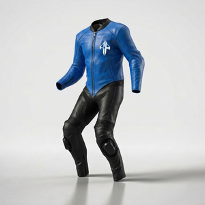 Traje de Motociclismo de Cuero Genuino de Última Moda, Traje de Invierno para Carreras, Personalizado 2025, Diseño de Primera Calidad, Trajes de Cuero para Motociclistas - Product Image 5