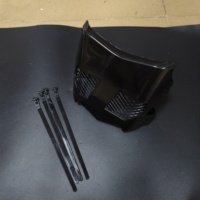 Plaque d'immatriculation ventilée pour vélo électrique, pare-brise avant, plaque d'immatriculation noire pour moto tout-terrain, plaque d'immatriculation avant pour Surron Light Bee