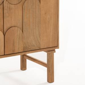 Mueble Bar de Madera Maciza Vandana Vesta Pebble, Mueble de Almacenamiento para Bar en Casa, Diseño Moderno - Product Image 4