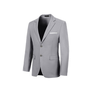 Blazer para Hombre STITCH MASTER de Alta Calidad, Corte Moderno y Ajustado, Confección Premium, 220g, Poliéster Tejido, Cuello de Solapa - Product Image 1