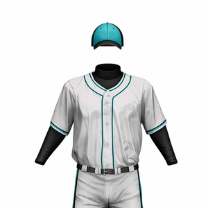 Uniforme de baseball personnalisé en gros, nouveau style, vêtements de sport respirants avec personnalisation, prix abordable, OEM - Product Image 3