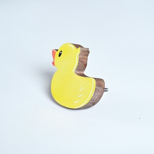 Nuevas Manijas de Cajón de Madera de Acacia para Niños, Tiradores de Armario con Diseño de Pato, Manijas Duraderas de Alta Calidad para Dormitorio y Villa, Estilo Contemporáneo - Product Image 6