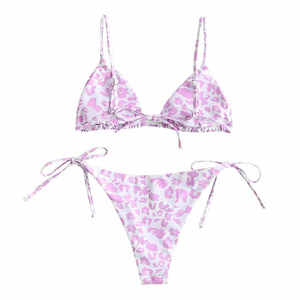 Swimwear & Beachwear Sets for Women New Fashion Women's Beach Designer <b>Printed</b> Bikini Set - Product Image 1