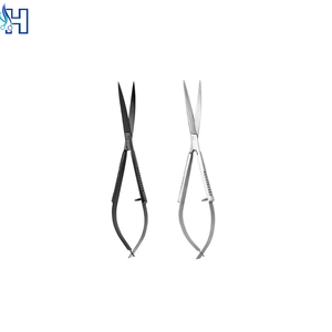 Professional Spring Stainless Steel Sharp Curved Blade Cuticle <b>Scissors</b> Steel Handle Custom Logo Nail Care Salon Use Precision - Product Image 5