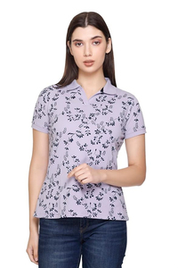 เสื้อโปโลพิมพ์ลายดิจิทัลคุณภาพสูง ระบายอากาศได้ดี ซับเหงื่อ สวมใส่สบาย เหมาะสำหรับผู้หญิง เล่นกอล์ฟ - Product Image 4