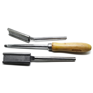 Râpe à sabots vétérinaire de haute qualité, double face, droite et coudée, pour le soin des sabots de cheval - Product Image 2